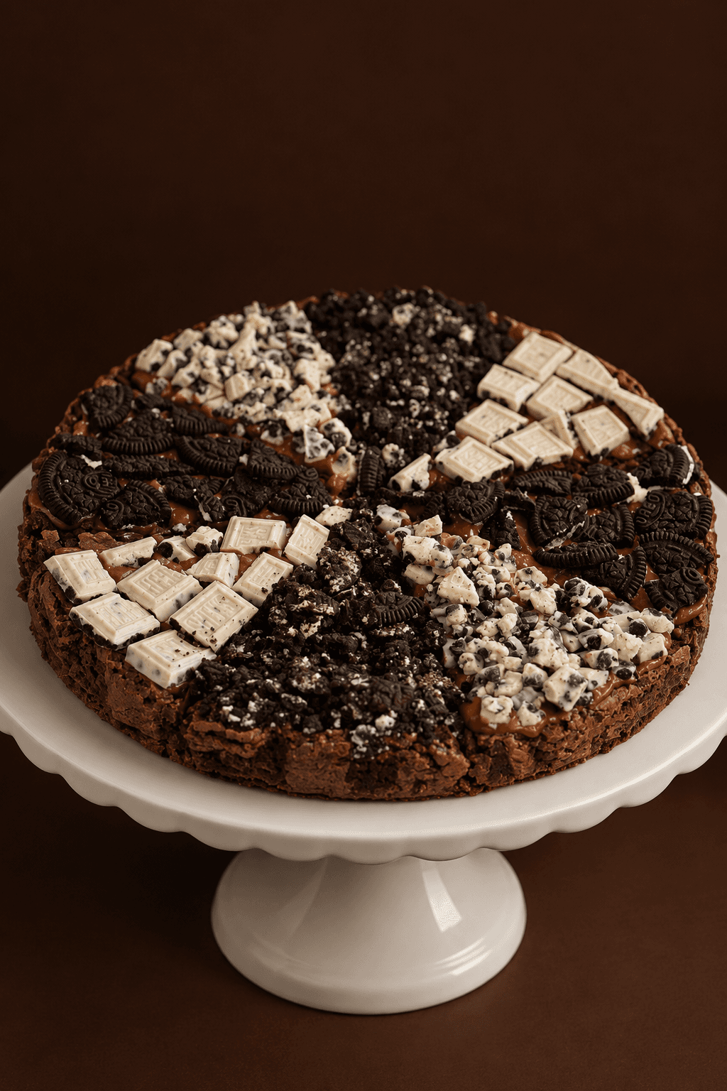 Brownie grande redondo/cuadrado
